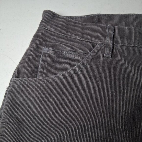 Vintage Roebucks Corduroys Corduroy Pants Men 36x29.5 Gray Classic READ - Picture 9 of 15
